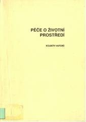 kniha Péče o životní prostředí, Masarykova univerzita 1993