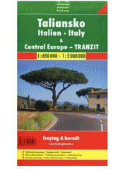 kniha Itálie = Taliansko = Italien = Italy : central Europe - tranzit : automapa =Autokarte = road map : 1 : 850 000 : 1 : 2000 000., SHOCart 2009