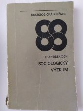 kniha Sociologický výzkum, Svoboda 1976