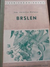 kniha Brslen, SZN 1953