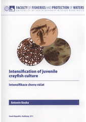 kniha Intensification of juvenile crayfish culture = Intenzifikace chovu ráčat, University of South Bohemia České Budějovice, Faculty of Fisheries and Protection of Waters 2011