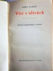 kniha Vítr v olivách Pohled na Španělsko z vnitřku, Dělnické nakladatelství 1948