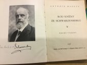 kniha Rod knížat ze Schwarzenberku, Svaz českých úředníků a zřízenců knížete ze Schwarzenberku 1936