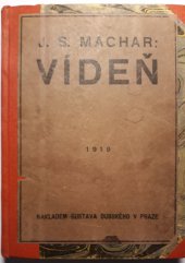 kniha Vídeň, Gustav Dubský 1919