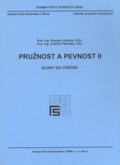 kniha Pružnost a pevnost II úlohy do cvičení, Cerm 2002