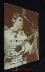 kniha O čem zpívají, Neznámý 1971