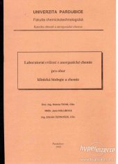 kniha Laboratorní cvičení z anorganické chemie pro obor klinická biologie a chemie, Univerzita Pardubice 1995