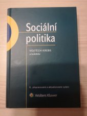 kniha Sociální politika, Wolters Kluwer 2015