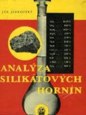 kniha Analýza silikátových hornín, Slovenské vydavateľstvo technickej literatúry 1960