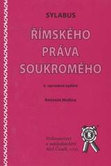 kniha Sylabus římského práva soukromého, Aleš Čeněk 2010