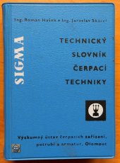 kniha Technický slovník čerpací techniky, Merkur 1973