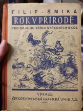 kniha Rok v přírodě Úvod do přírodních věd pro druhou třídu středních škol, Česká grafická Unie 1935