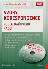 kniha Vzory korespondence podle daňového řádu 2015 + CD, Anag 2015