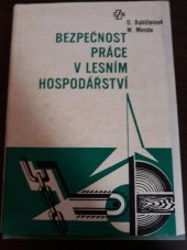 kniha Bezpečnost práce v lesním hospodářství, SZN 1979