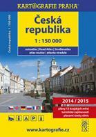 kniha Česká republika - autoatlas 1 : 150 000, Kartografie 2014