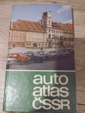 kniha Autoatlas ČSSR 1:400 000, Geologický a kartografický podnik v Praze 1971