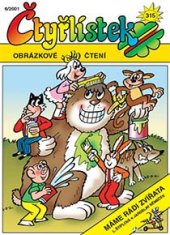 kniha Čtyřlístek 315. - Máme rádi zvířata, Čtyřlístek 2001