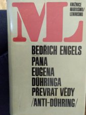 kniha Pana Eugena Dühringa převrat vědy (Anti-Dühring) s dodatkem přípravných prací a vybraných dopisů, Svoboda 1977