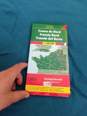 kniha France du nord 1:500000 Auto kartě rood map, Freytag & Berndt 2004