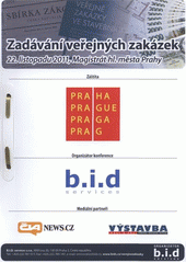 kniha Zadávání veřejných zakázek 22. listopadu 2011, Magistrát hl. města Prahy, B.I.D. services 