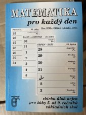 kniha Matematika pro každý den sbírka úloh nejen pro žáky 5. až 9. ročníků základních škol, Prospektrum 1995