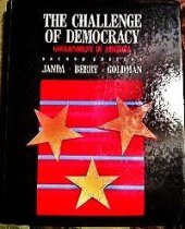 kniha The challenge of democracy Government in America,  Houghton Mifflin  1989