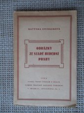 kniha Obrázky ze staré hudební Prahy, Český čtenář 1924