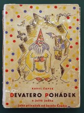 kniha Devatero pohádek a ještě jedna od Josefa Čapka jako přívažek, Fr. Borový-Aventinum 1932