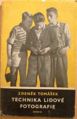 kniha Technika lidové fotografie, Orbis 1957