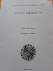 kniha Výpočetní metody, Česká zemědělská univerzita 2012
