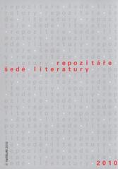 kniha Repozitáře šedé literatury, VeRBuM 2010