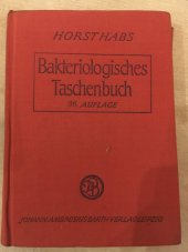 kniha Bakteriologisches Taschenbuch, Johann Ambrosius Barth 1954