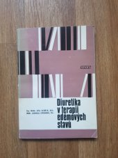 kniha Diuretika v terapii edémových stavů, Spofa 1970