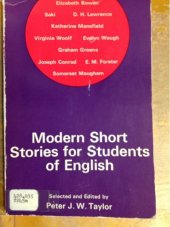 kniha Modern Short Stories for Students of English, Oxford University Press 1969