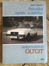 kniha Príručka opráv a údržby automobilov OLTCIT, Alfa 1992