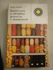 kniha Konzervace a ukládání potravin v domácnosti, SZN 1988