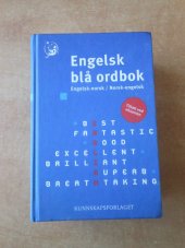 kniha Engelsk blå ordbok: Engelsk-norsk / Norsk-engelsk anglicko-norský / norsko-anglický slovník, Kunnskapsforlaget 2007