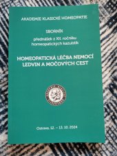 kniha Homeopatická léčba nemocí ledvin a močových cest , Zeman Art 2024