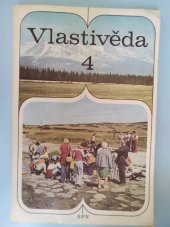 kniha Vlastivěda pro 4. ročník základní školy, Státní pedagogické nakladatelství 1990