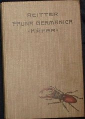 kniha Fauna Germanica III. Die Käfer des Deutsches Reiches, K.G. Lutz’ Verlag 1913