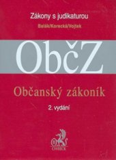 kniha Občanský zákoník s judikaturou a souvisejícími předpisy, C. H. Beck 2011