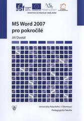 kniha MS Word 2007 pro pokročilé, Univerzita Palackého v Olomouci 2011