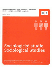 kniha Reprezentace různých forem rodinného a pracovního života v ženských a mužských časopisech, Sociologický ústav AV ČR 2007