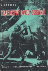 kniha Tajemství dvou oceánů dobrodružný román, Práce 1954