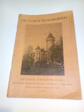 kniha Průvodce po Konopišti, Augustin Sýkora 1925