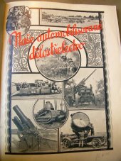 kniha Naše automobilisované dělostřelectvo 1918-1928, Ministerstvo Národní Obrany, II. odbor 1928