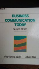 kniha Business communication today Second edition, McGraw-Hill 1989