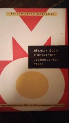 kniha Několik úloh z geometrie jednoduchých těles, Mladá fronta 1961