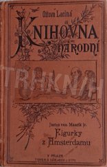 kniha Figurky z Amsterdamu humoresky, J. Otto 1898