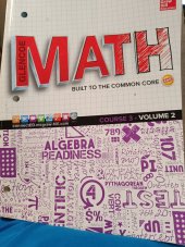 kniha Math built to the Common core Volume 2, McGraw-Hill 2015